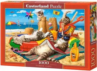 Castorland Кошачий пляж C-104772 (1000 эл)