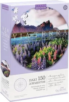 Origami Game Виа Терра День. Магия люпинов 06534 (150 эл)