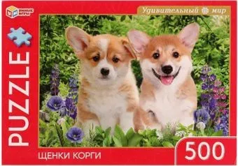 Умные игры Щенки корги. Удивительный мир 4680107925473 (500 эл)
