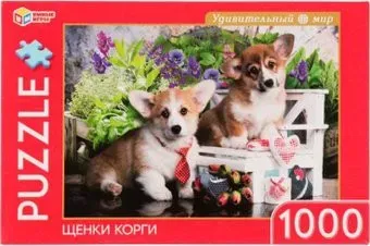 Умные игры Щенки корги 4680107925480 (1000 эл)