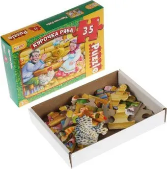 Умные игры Курочка Ряба 4680107932624 (35 эл)
