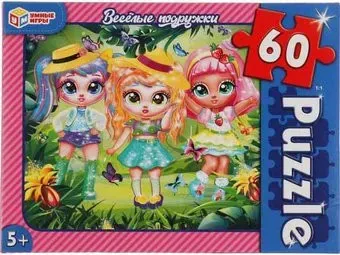 Умные игры Веселые подружки 4680107915788 (60 эл)