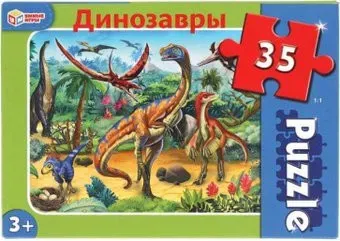Умные игры Динозавры 4680107918048 (35 эл)