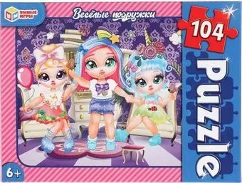 Умные игры Веселые подружки 4680107915221 (104 эл)