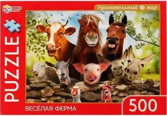 Умные игры Веселая ферма 4680107925640 (500 эл)