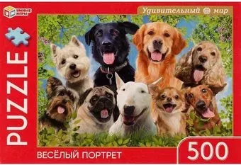 Умные игры Веселый портрет 4680107925626 (500 эл)