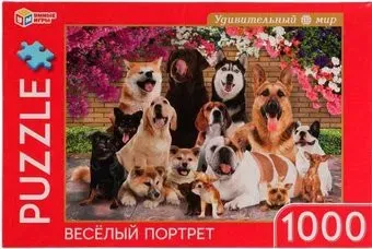 Умные игры Веселый портрет 4680107925633 (1000 эл)