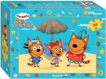 Step Puzzle Три кота 71191 (54 эл)