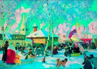 Стелла Кустодиев Б.М. Гулянье TG100014