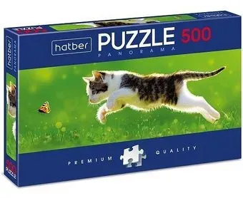 Hatber Premium Панорама-Котенок с бабочкой 500ПЗ2_27030