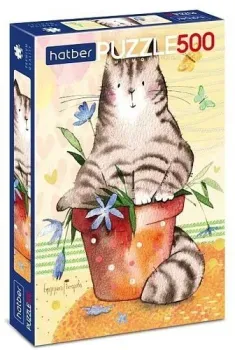 Hatber Premium Кот в горшочке 500ПЗ2_26368