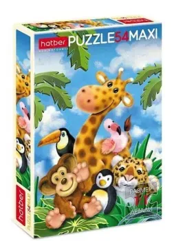 Hatber Maxi Веселые джунгли 54ПЗ3_10639