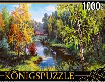 Konigspuzzle Гуси в деревне РУКK1000-6632