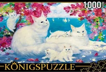 Konigspuzzle Цветы, лето, море РУКK1000-6631