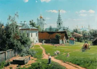 Стелла Поленов В.Д. Московский дворик TG200342