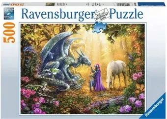 Ravensburger Дракон. Фантазия 16580 (500 эл)