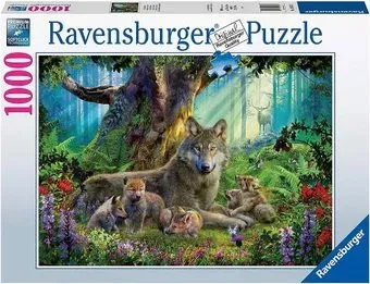 Ravensburger Волки в лесу 15987 (1000 эл)