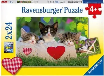 Ravensburger Сонные котята R07801 (48 эл)