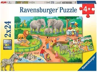 Ravensburger День в Зоопарке R07813 (48 эл)