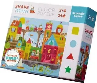 Crocodile Creek Shape Town (24 элемента)