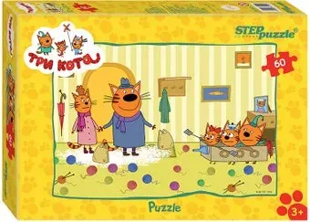 Step Puzzle Три кота 81152 (60 эл)