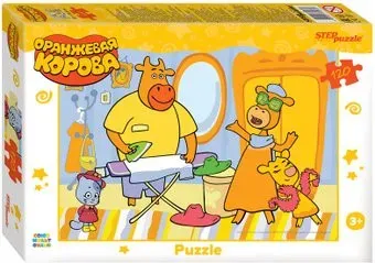 Step Puzzle Оранжевая корова 75035 (120 эл)