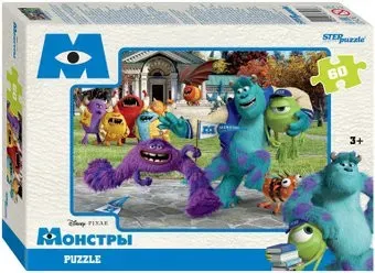 Step Puzzle Монстры 81230 (60 эл)