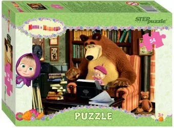 Step Puzzle Маша и Медведь 71120 (54 эл)