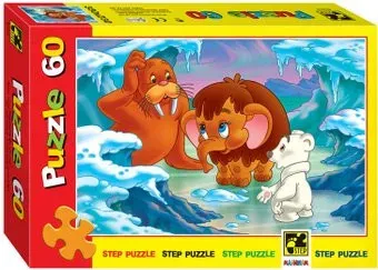 Step Puzzle Мамонтёнок 81019 (60 эл)