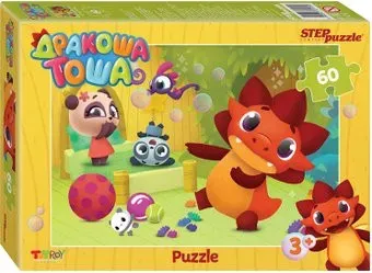 Step Puzzle Дракоша Тоша 81179 (60 эл)