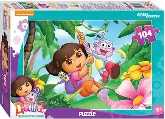 Step Puzzle Даша-путешественница 82177 (104 эл)