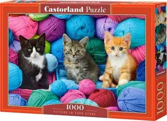Castorland Котята в мотках пряжи C-104796 (1000 эл)