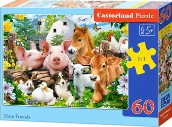 Castorland Друзья на ферме B-066209 (60 эл)