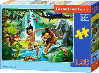 Castorland Книга джунглей Midi B-13487 (120 эл)