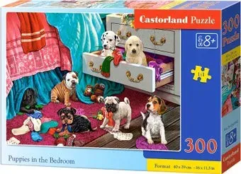 Castorland Щенки в спальне B-030392