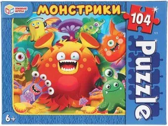 Умные игры Монстрики 4680107915207 (104 эл)