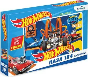 Origami Game Hot Wheels Соперники 07073 (104 эл)