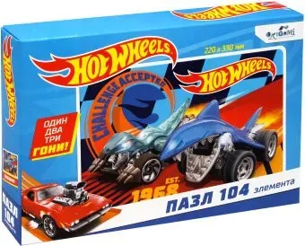 Origami Game Hot Wheels К победе 07074 (104 эл)