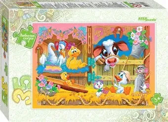 Step Puzzle Гадкий утенок 91171 (35 эл)