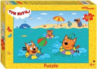 Step Puzzle Три кота 95079 (260 эл)