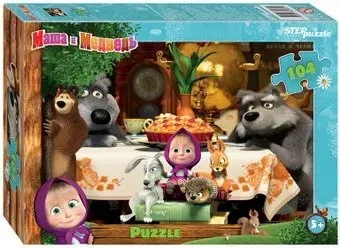 Step Puzzle Маша и Медведь - 2 82181 (104 эл)