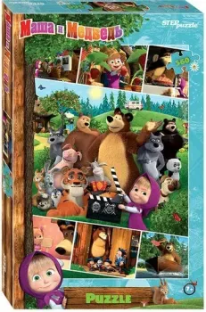 Step Puzzle Маша и Медведь - 2 97068 (560 эл)