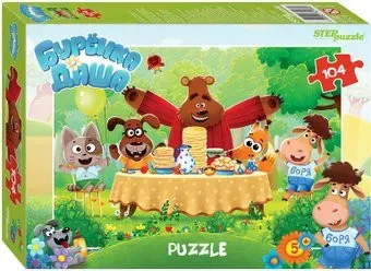 Step Puzzle Буренка Даша 82188 (104 эл)