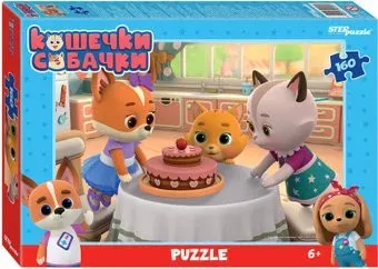 Step Puzzle Кошечки и собачки 94128 (160 эл)