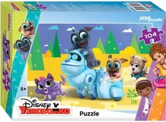Step Puzzle Дружные мопсы 82205 (104 эл)