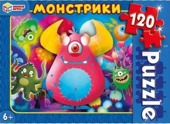 Умные игры Монстрики (120 эл)