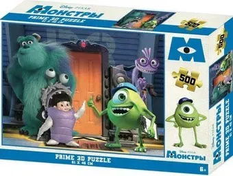 Prime 3D Стерео пазл. Монстры