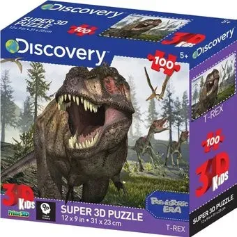 Prime 3D Стерео пазл. Тираннозавр