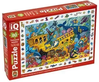 Айрис-Пресс IQ с развивающей игрой. Морские сокровища