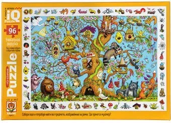 Айрис-Пресс IQ с развивающей игрой. Кто в домике живет?
